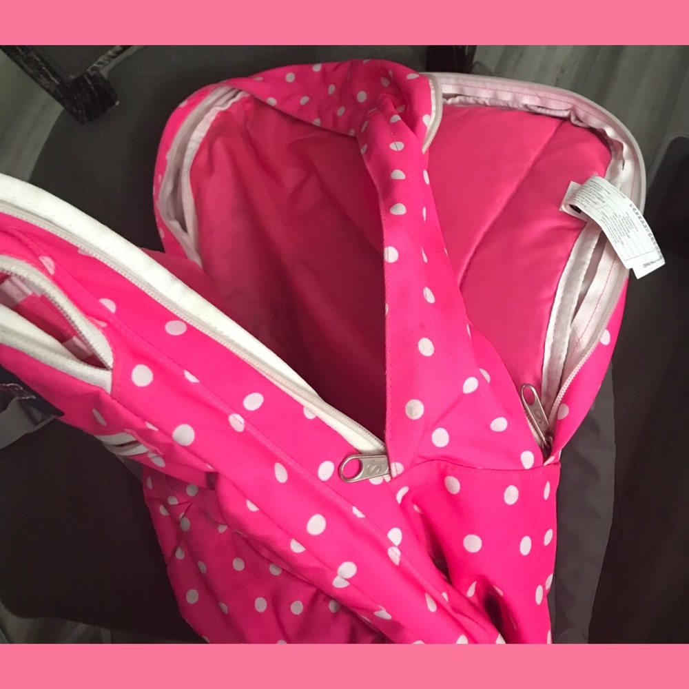 Pink backpack - Picture 2 of 2